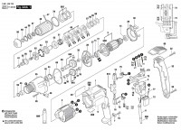 Bosch 0 601 426 742 GSR 8-6 KE Screwdriver 240 V / GB Spare Parts GSR8-6KE